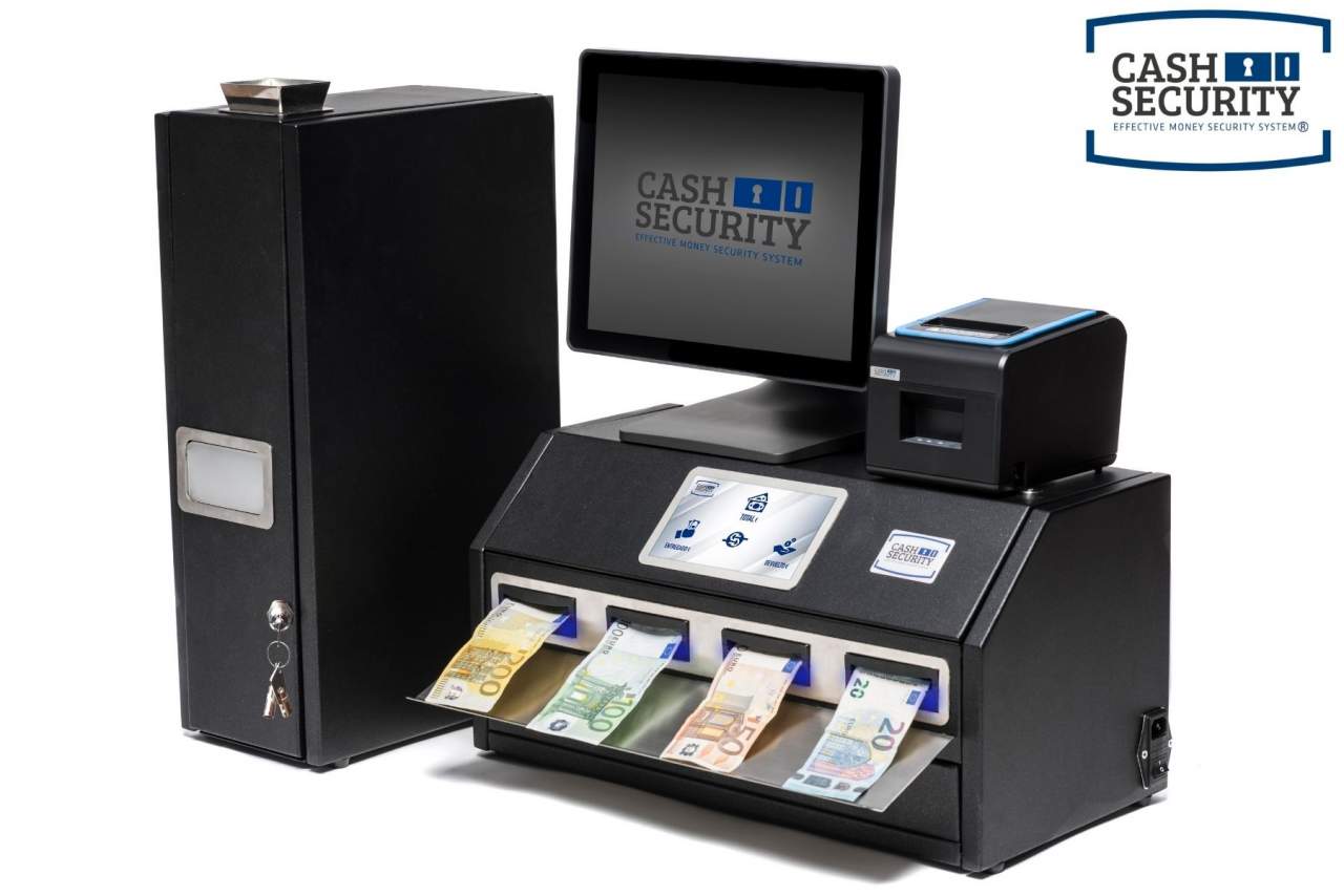 El popular cajón de cobro automático de CashSecurity