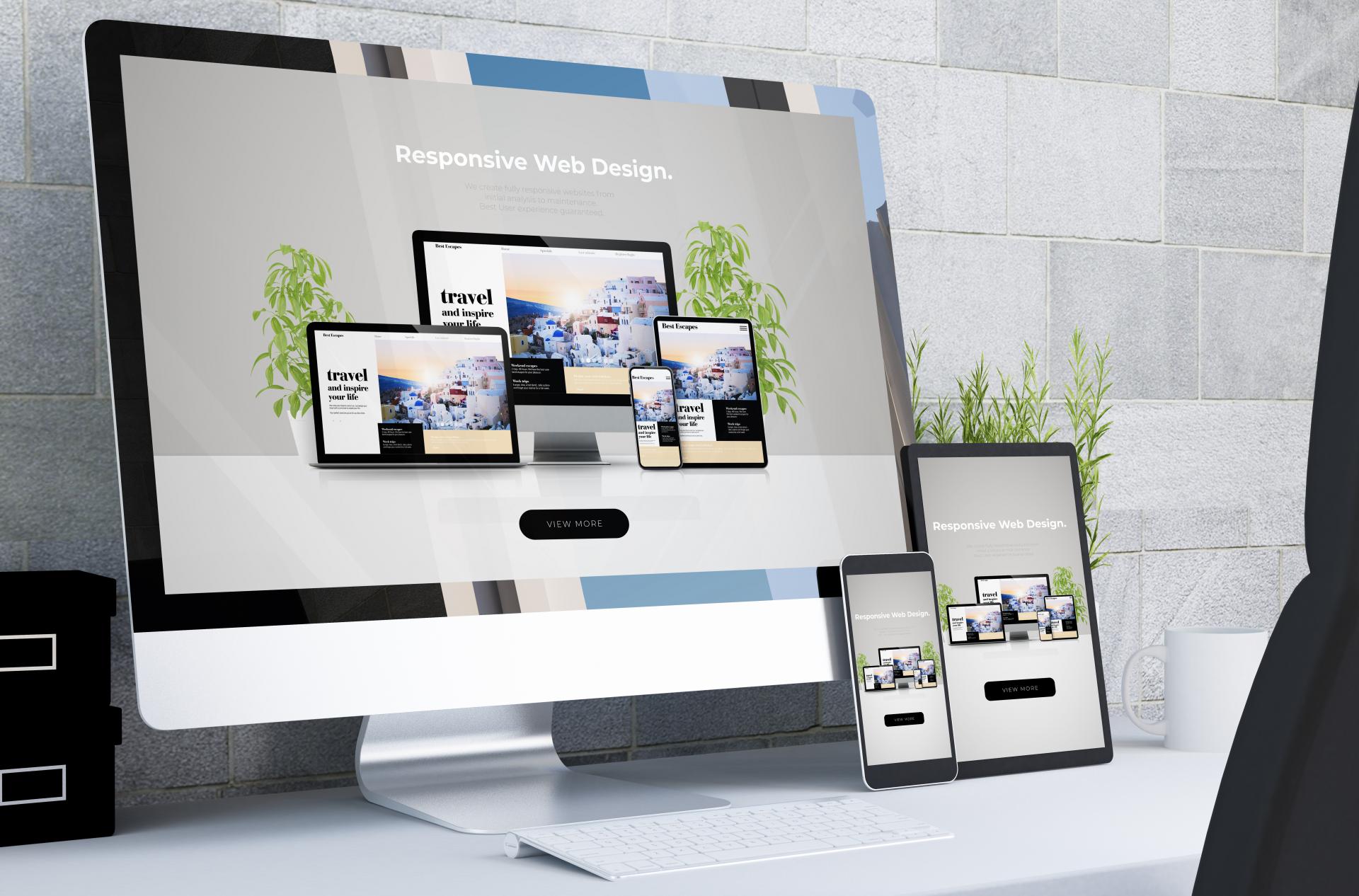 Servicio de diseño web en la empresa de marketing digital Beonlinesoluciones