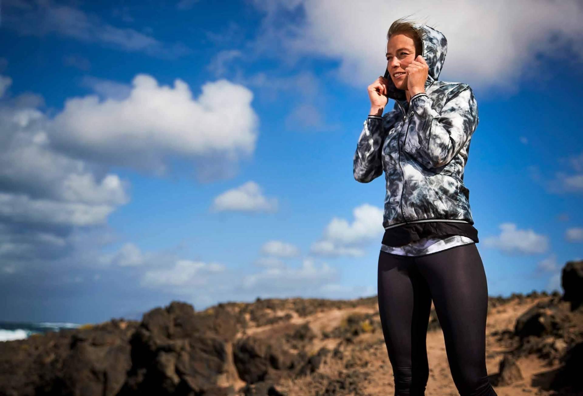 Cortavientos running mujer: Taymory