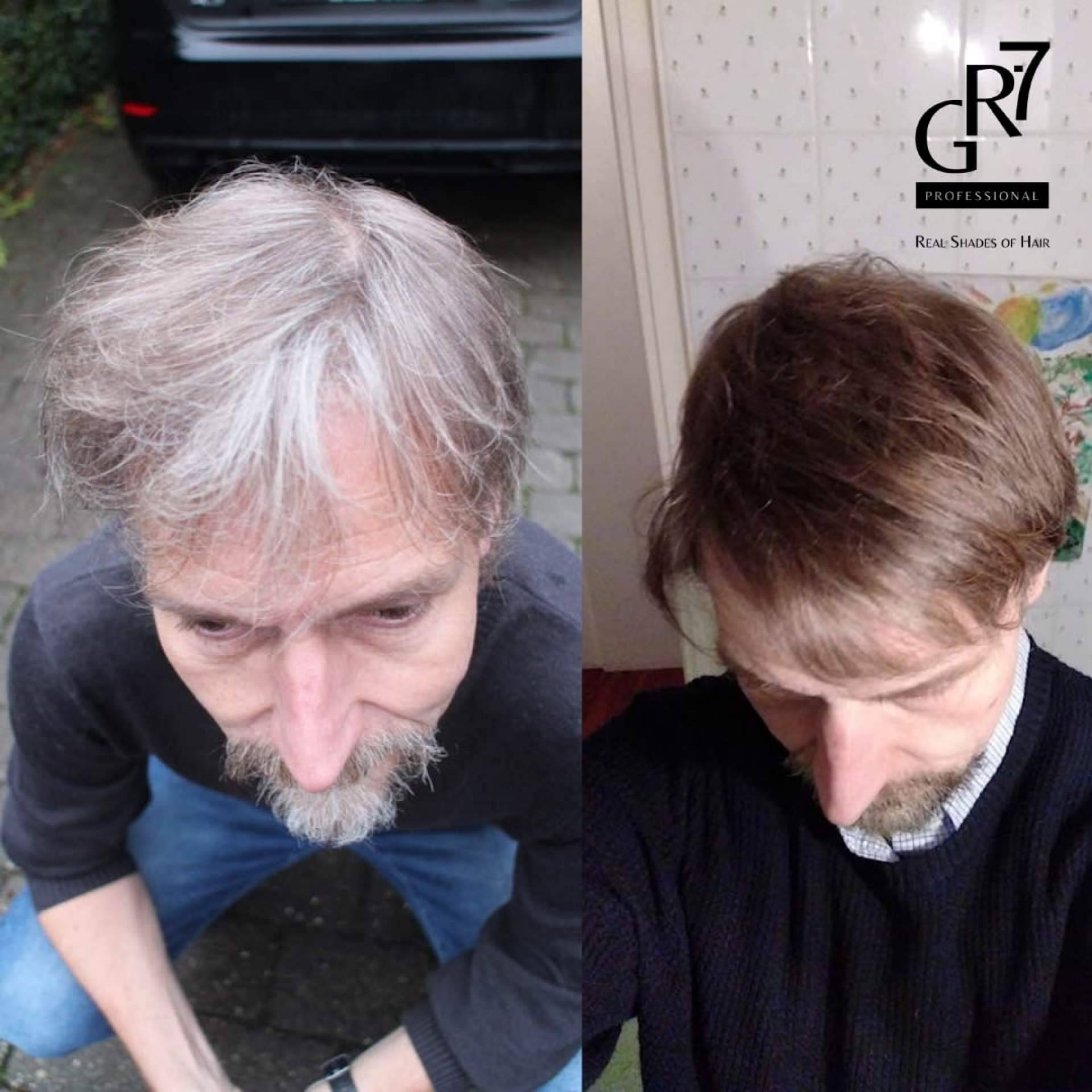 Cómo cubrir las canas con GR-7, la loción que devuelve la coloración al cabello de forma natural