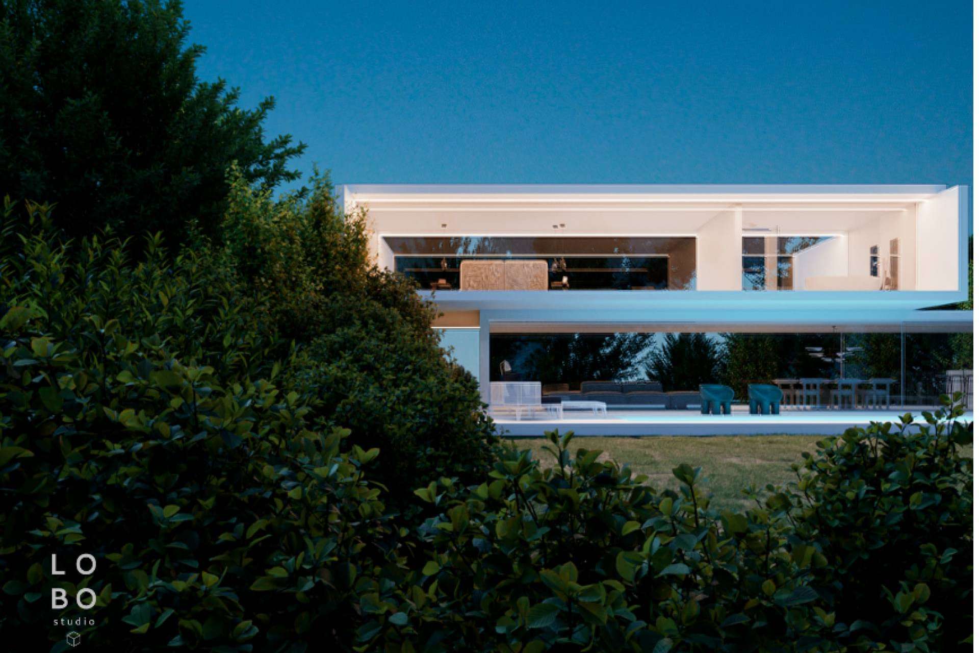 Lobo Studio: el render de exteriores