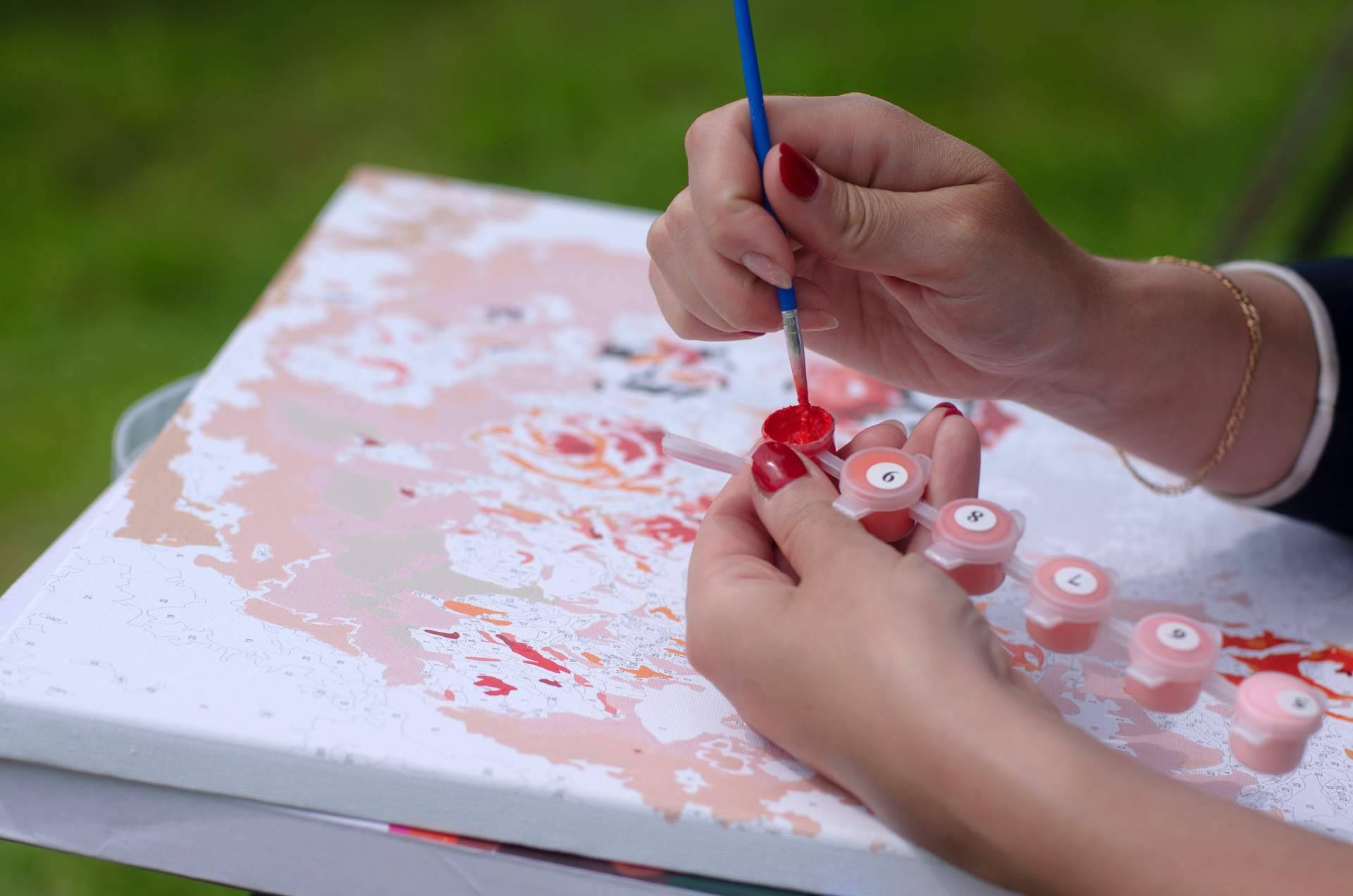 ¿Qué ofrece la pintura terapéutica?: Pintar Números