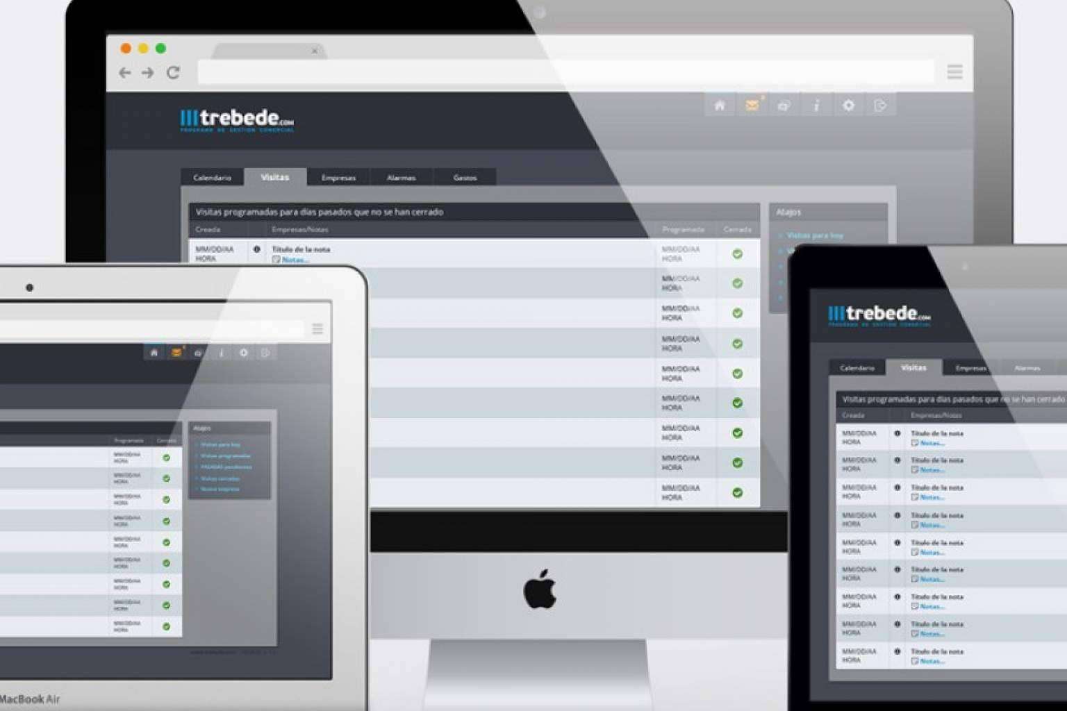 Trebede facilita el seguimiento de los clientes y la gestión del equipo comercial