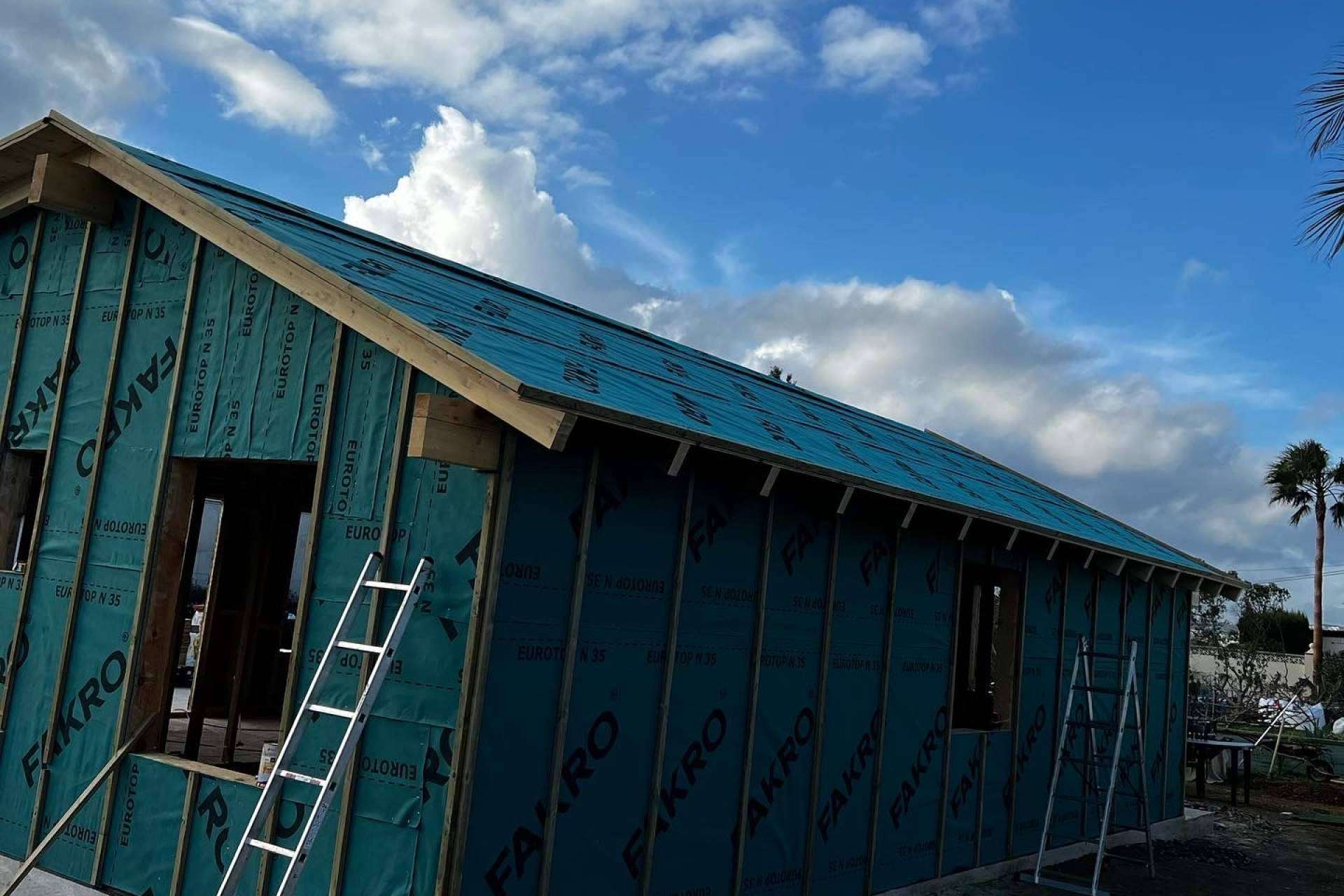 Delmader construye la casa soñada con madera