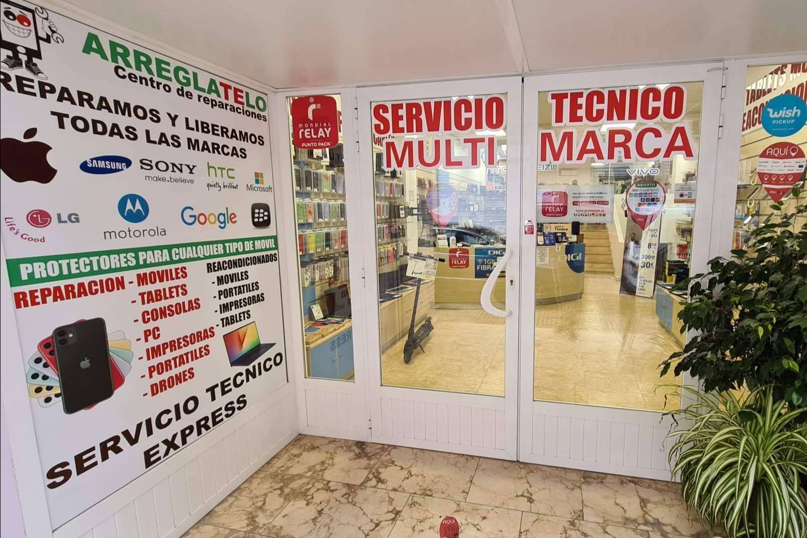 Arréglatelo ofrece la venta de diferentes modelos de móviles