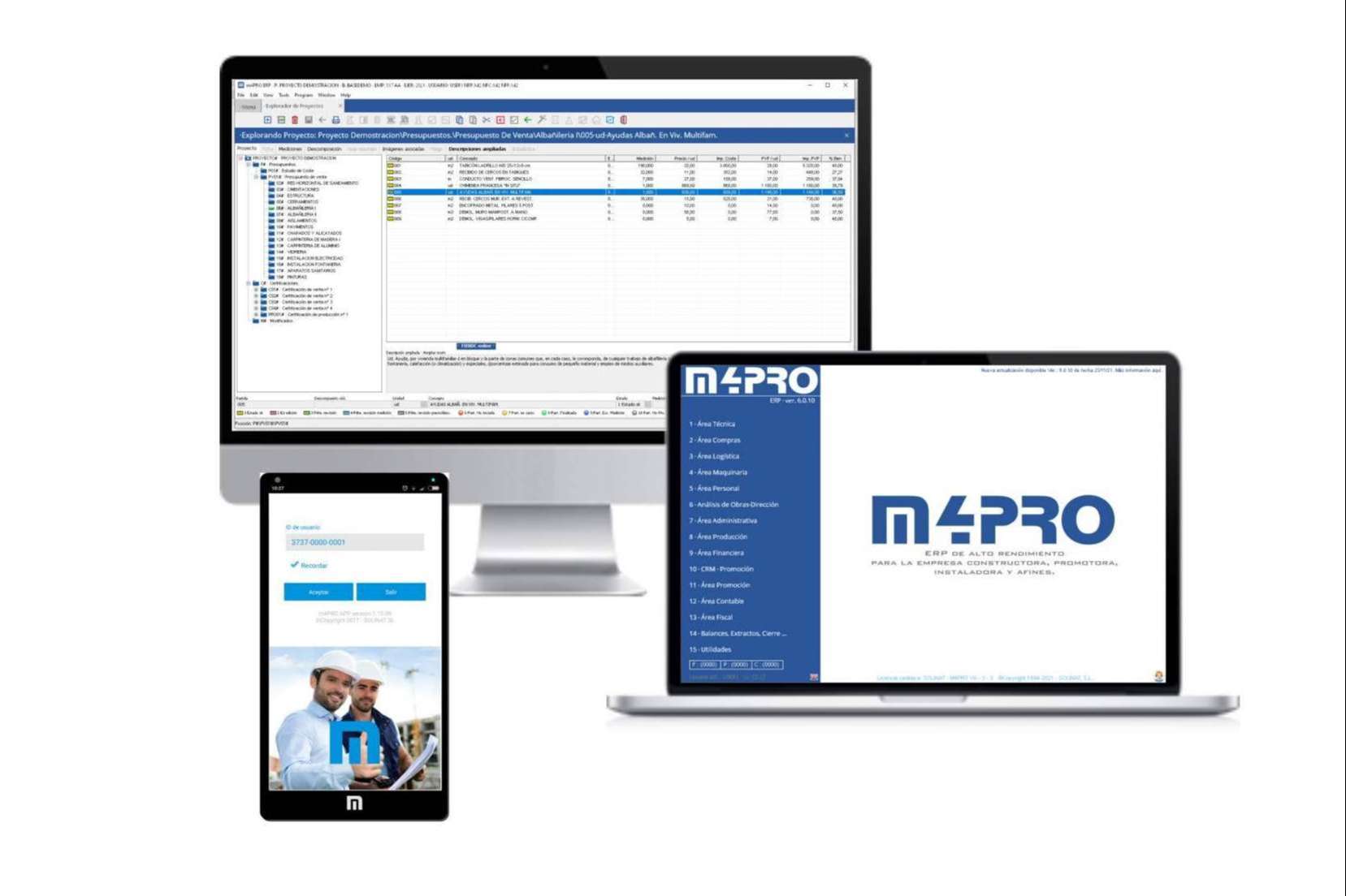 Cómo elegir un software ERP para el sector de la construcción