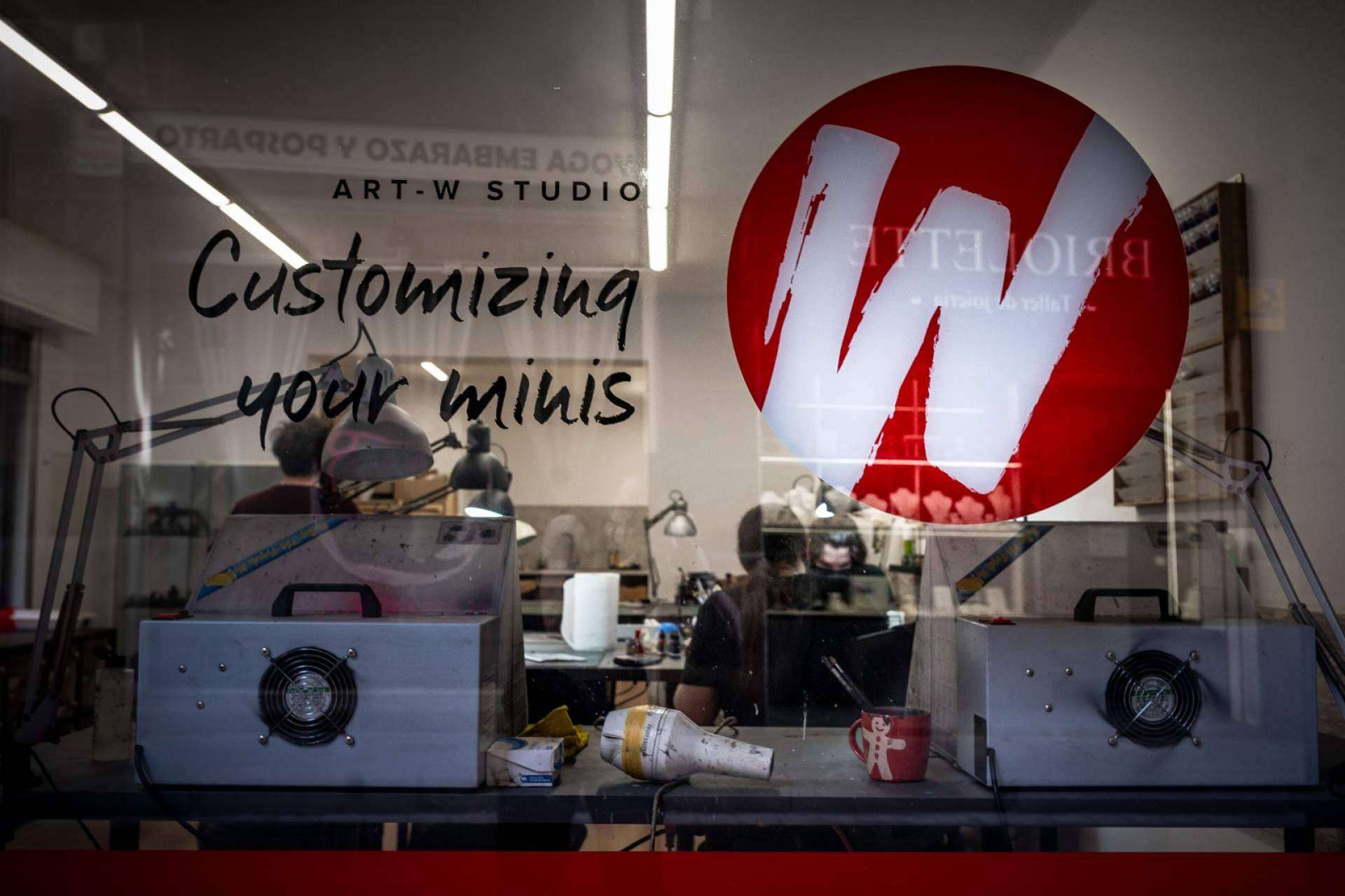 Art-W Studio ofrece estudios de pintado de miniaturas