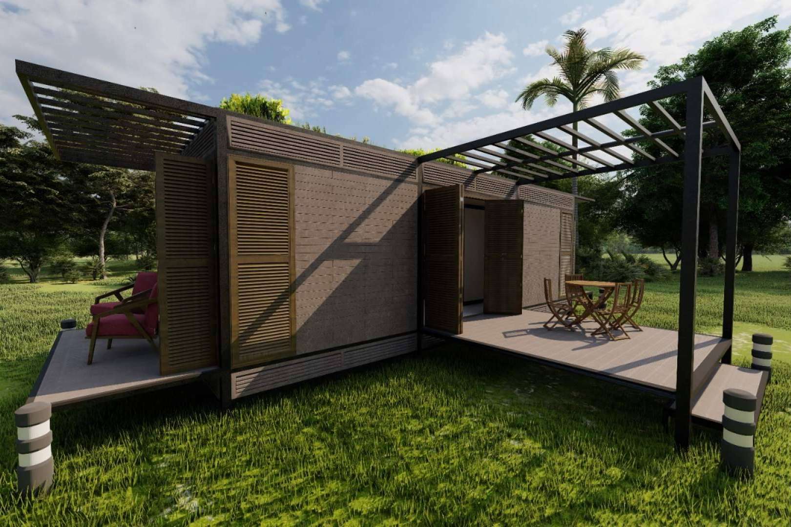 El proyecto de construcción modular ecológica de Abadecom