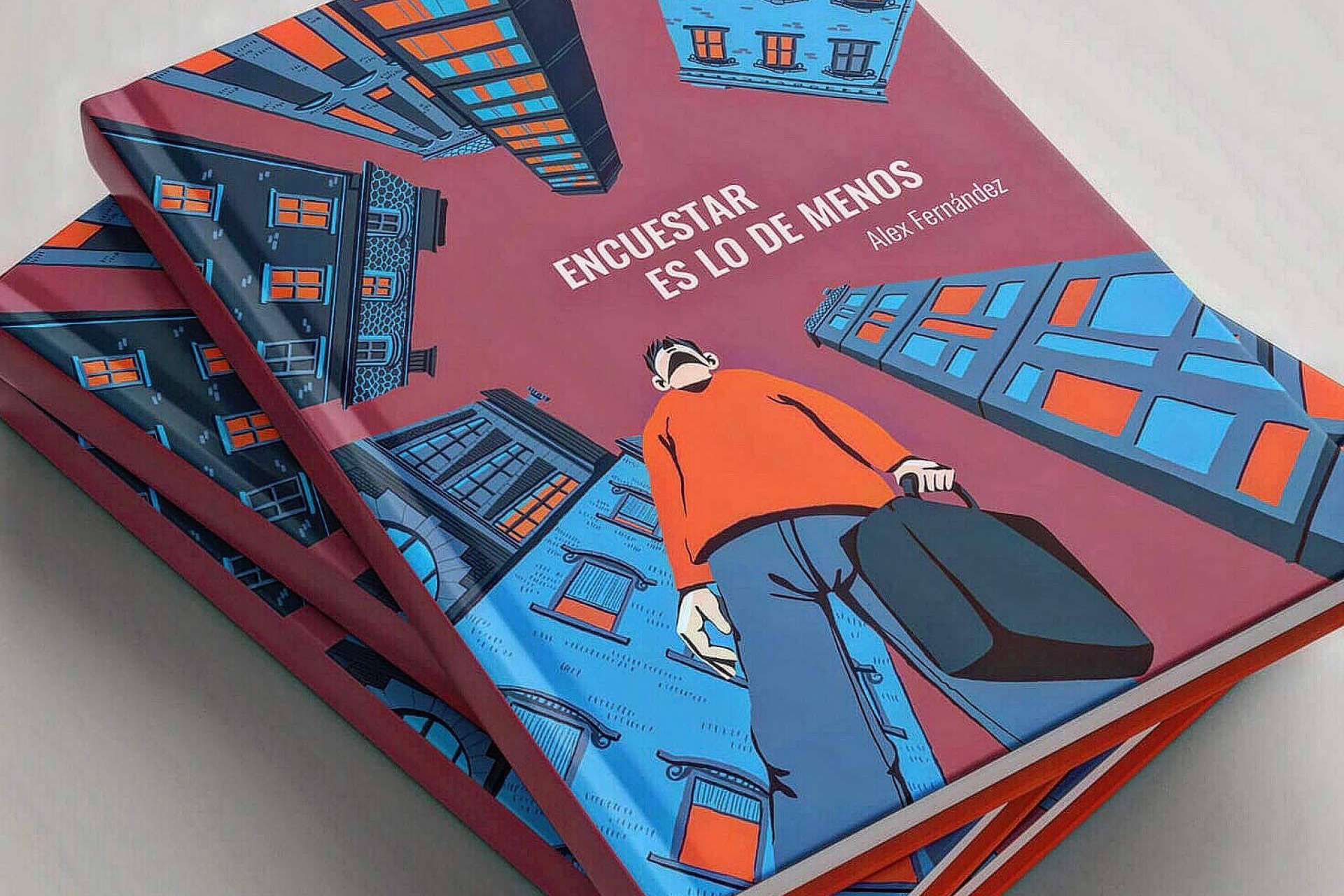 La novela 'Encuestar es lo de menos' ofrece crítica social, intriga y diversión