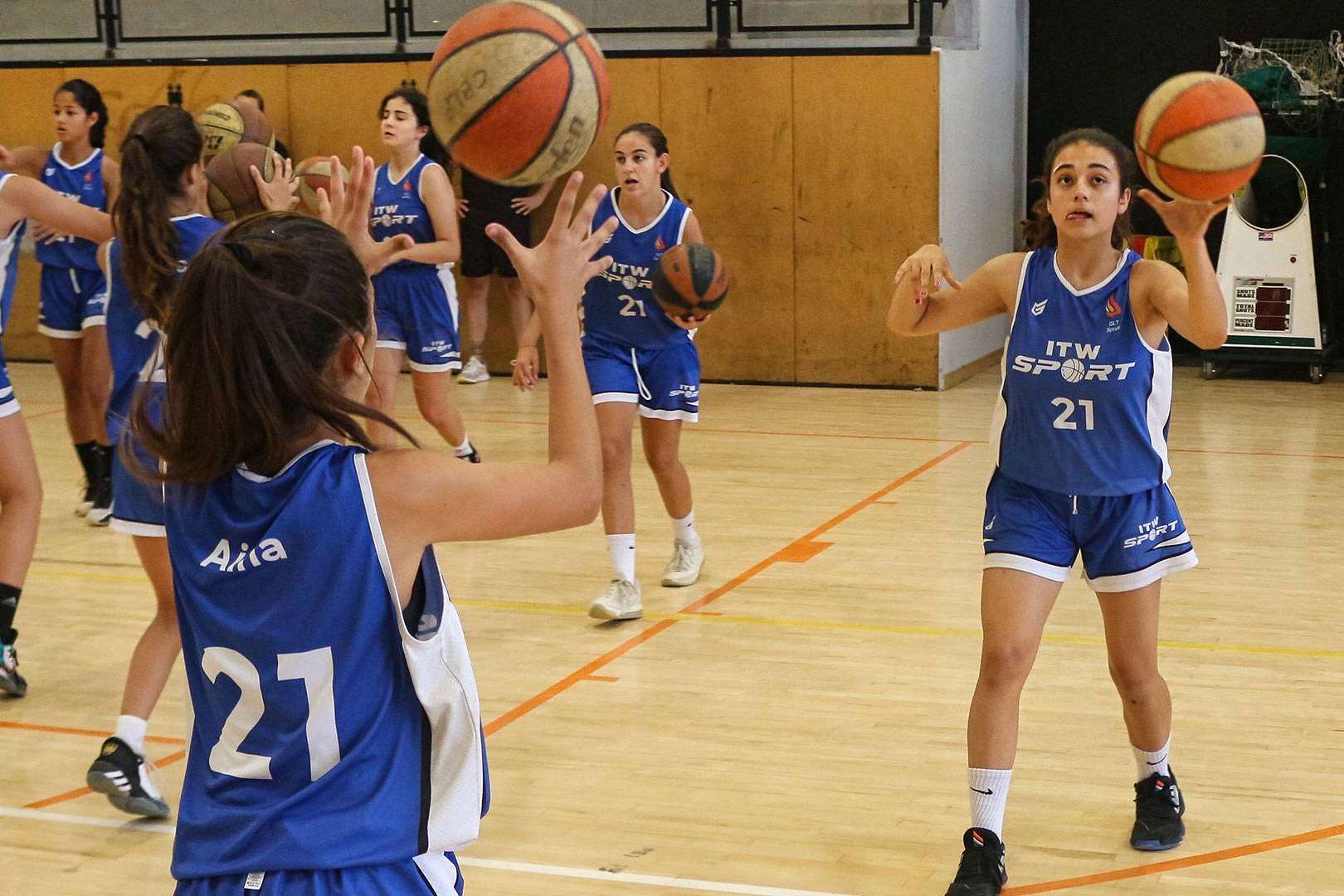 Mejorar en verano como jugador de baloncesto con ITW Sport