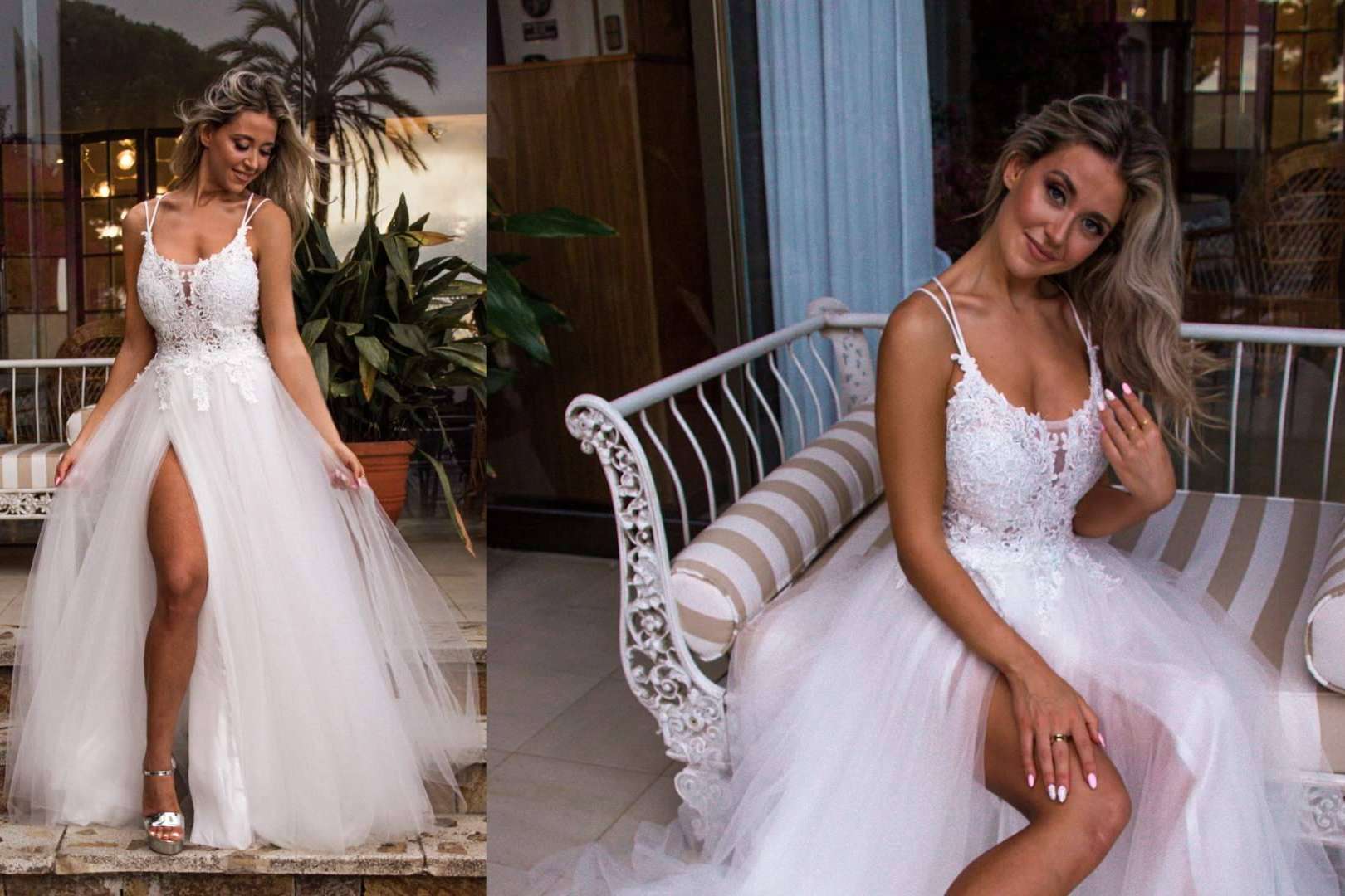 Amplia selección de vestidos de novia en Vestidos Araya