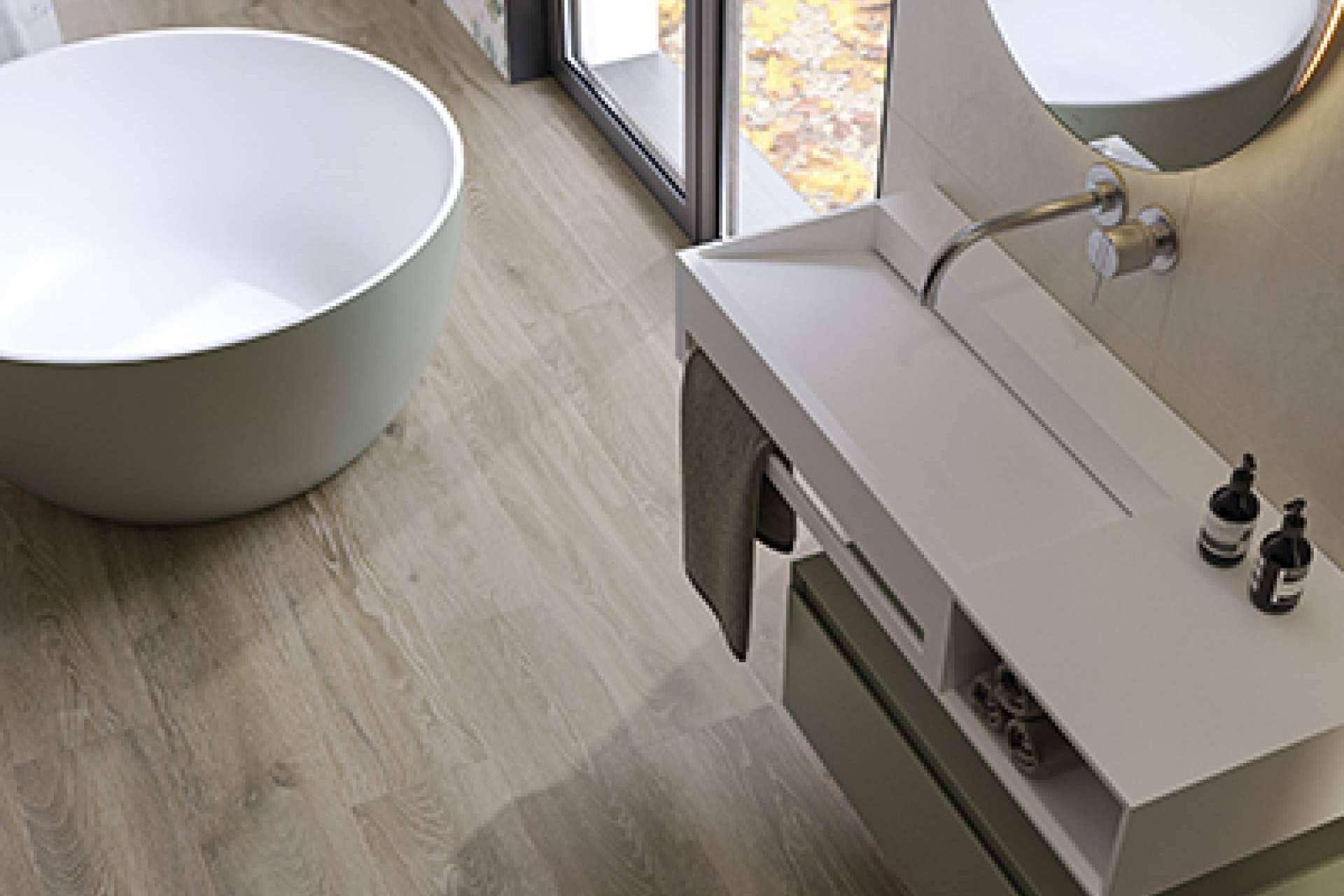 Modelos de suelo porcelánico de imitación de madera, de la mano de Interazulejo