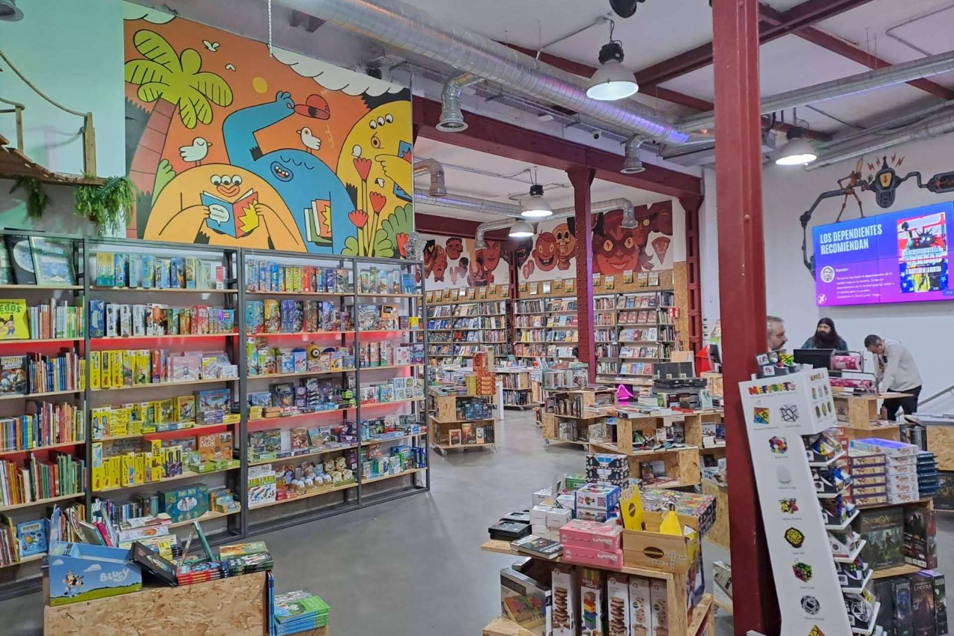 Generación X, la librería de ocio inteligente muy famosa