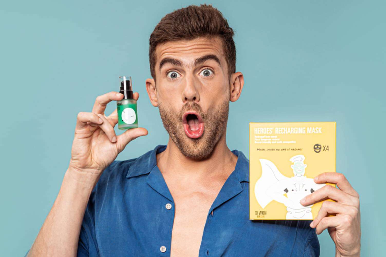 Siwon, una marca de skincare masculino