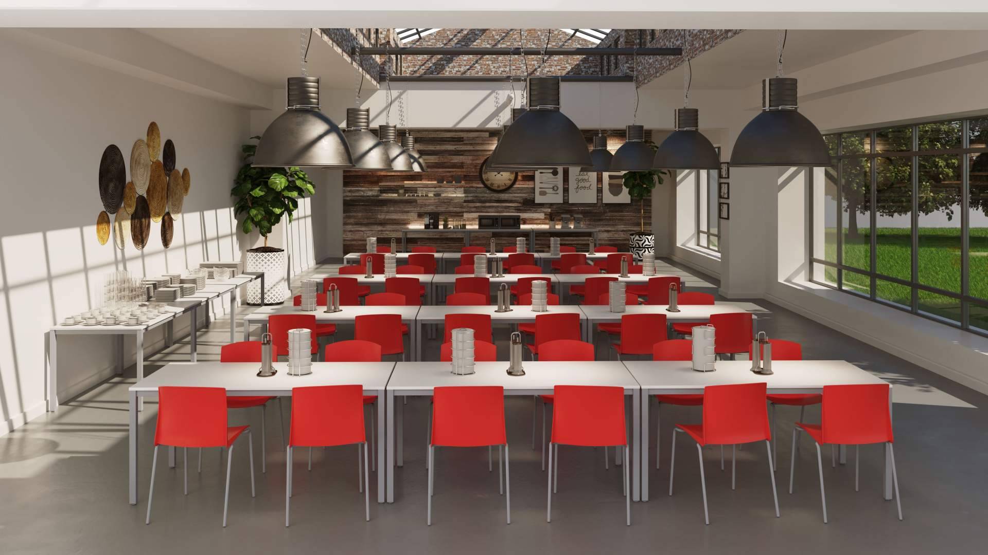Mobiliario para comedores de empresa y escolar de la mano del catálogo de OfficeDeco