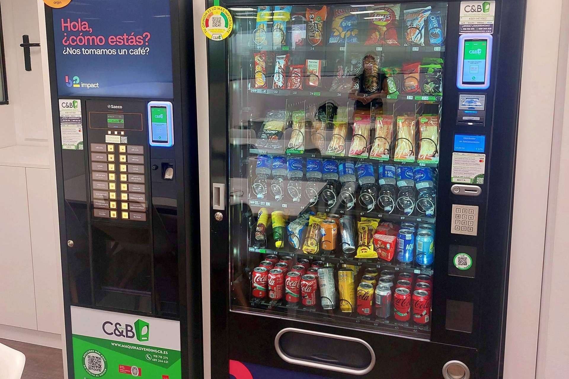 C&B Señor mejora el abastecimiento con máquinas expendedoras automáticas