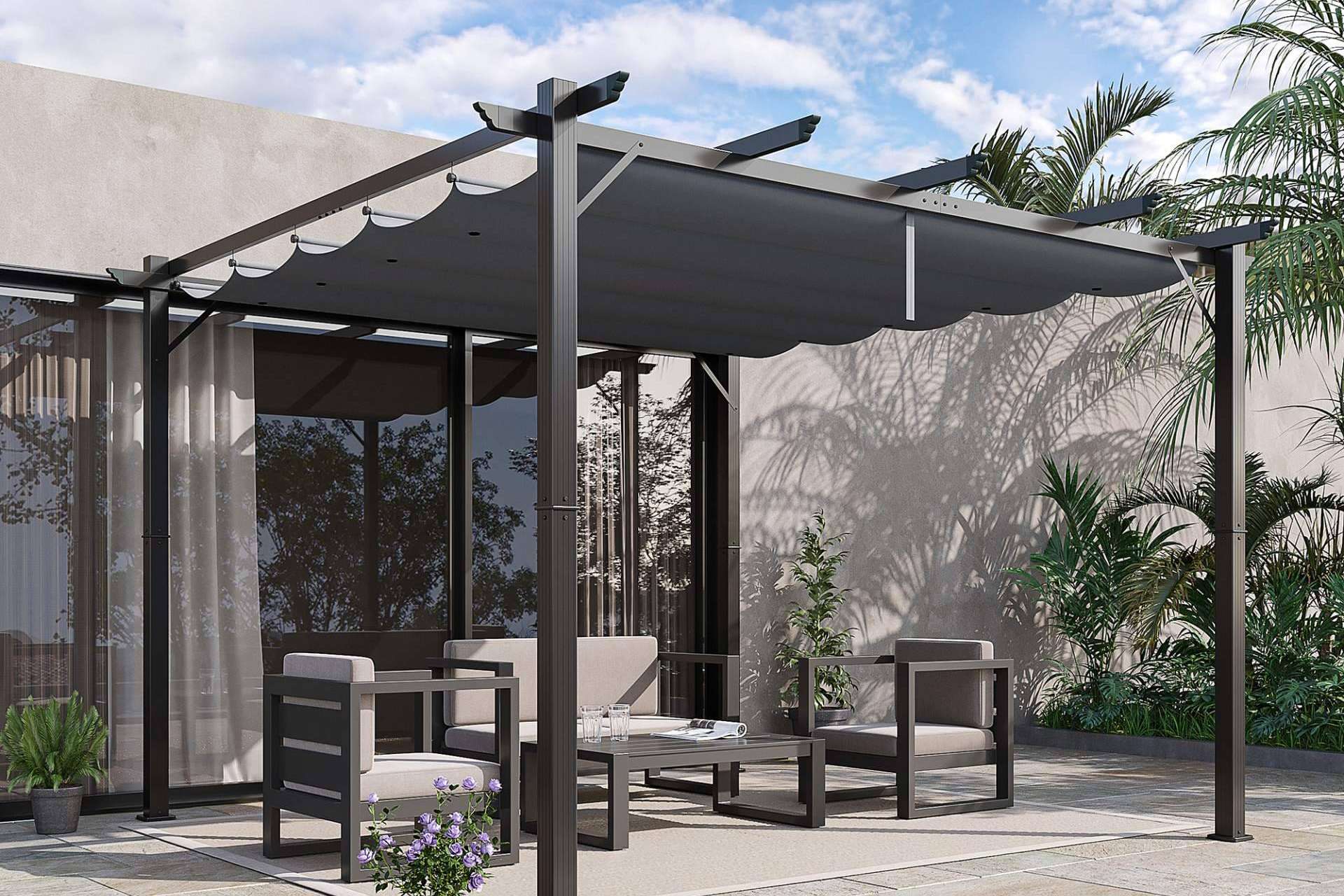 Aosom.es presenta las últimas novedades en muebles de jardín y terraza para esta temporada
