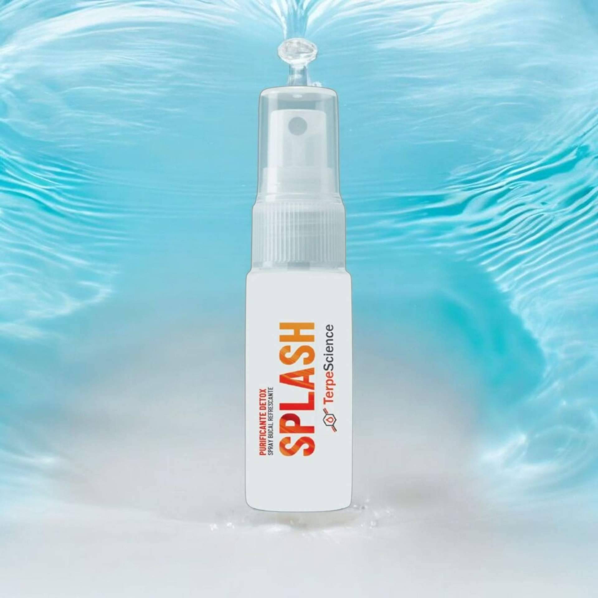 Spray bucal SPLASH, frescor inmediato con ingredientes naturales y acción antibacteriana
