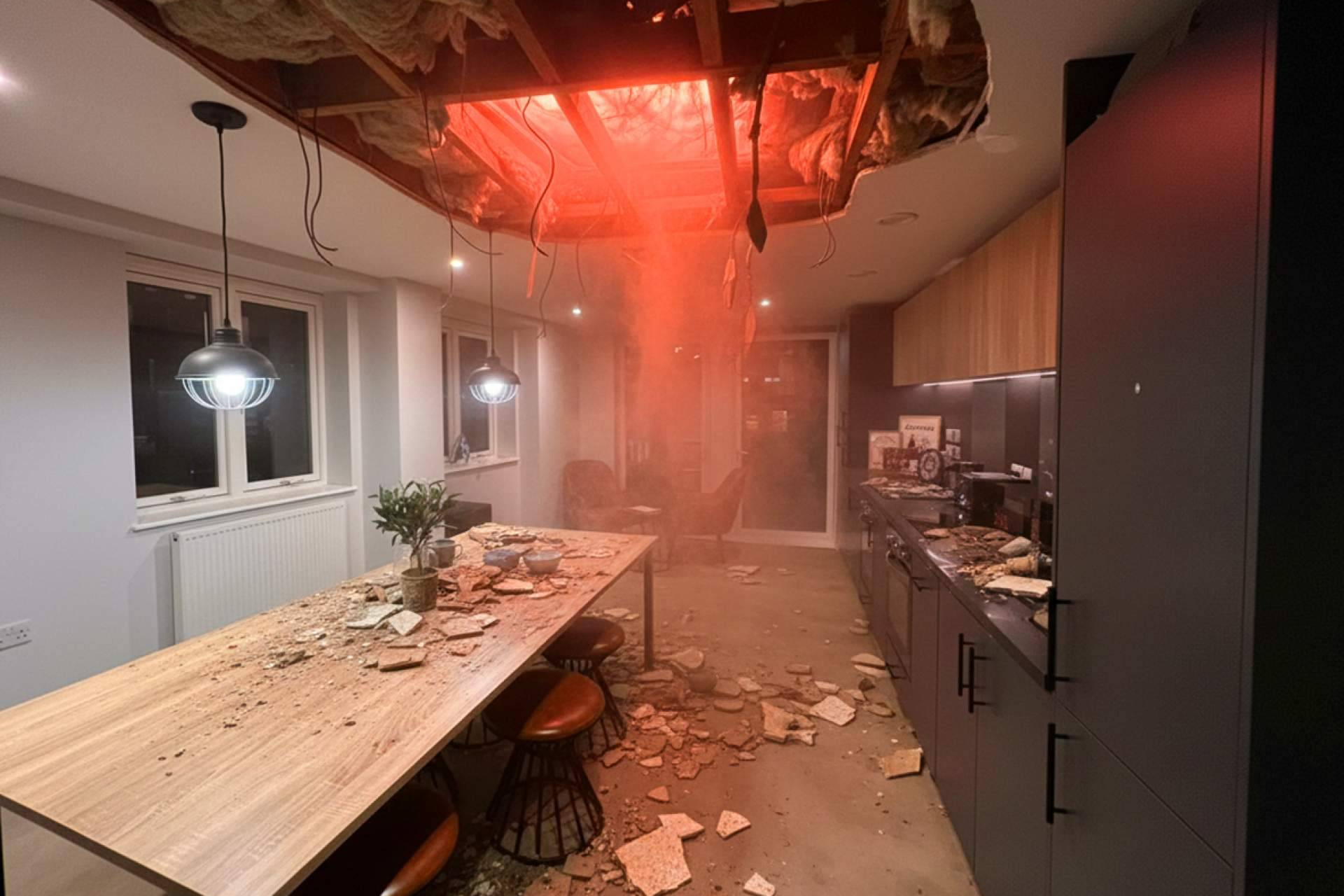 Un creador español transforma su residencia de Londres en el 'Upside Down' y sorprende en redes