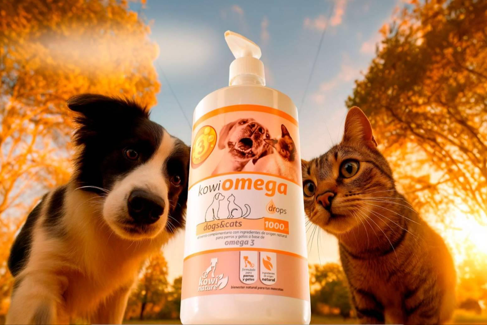 Kowi Nature; suplementos naturales para el bienestar de perros y gatos