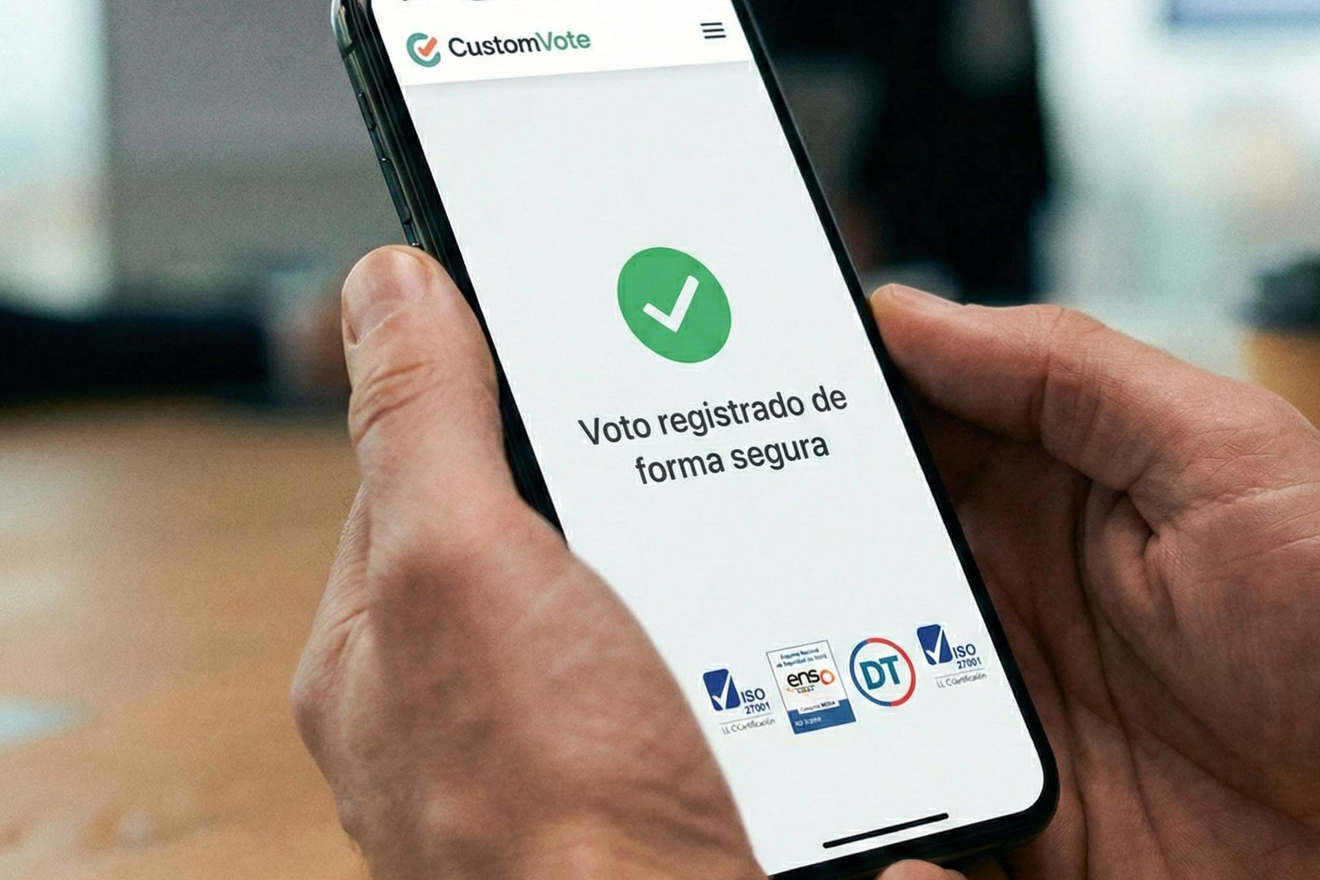 Una plataforma de votación electrónica segura para votaciones híbridas; así lo plantea CustomVote en organizaciones y empresas