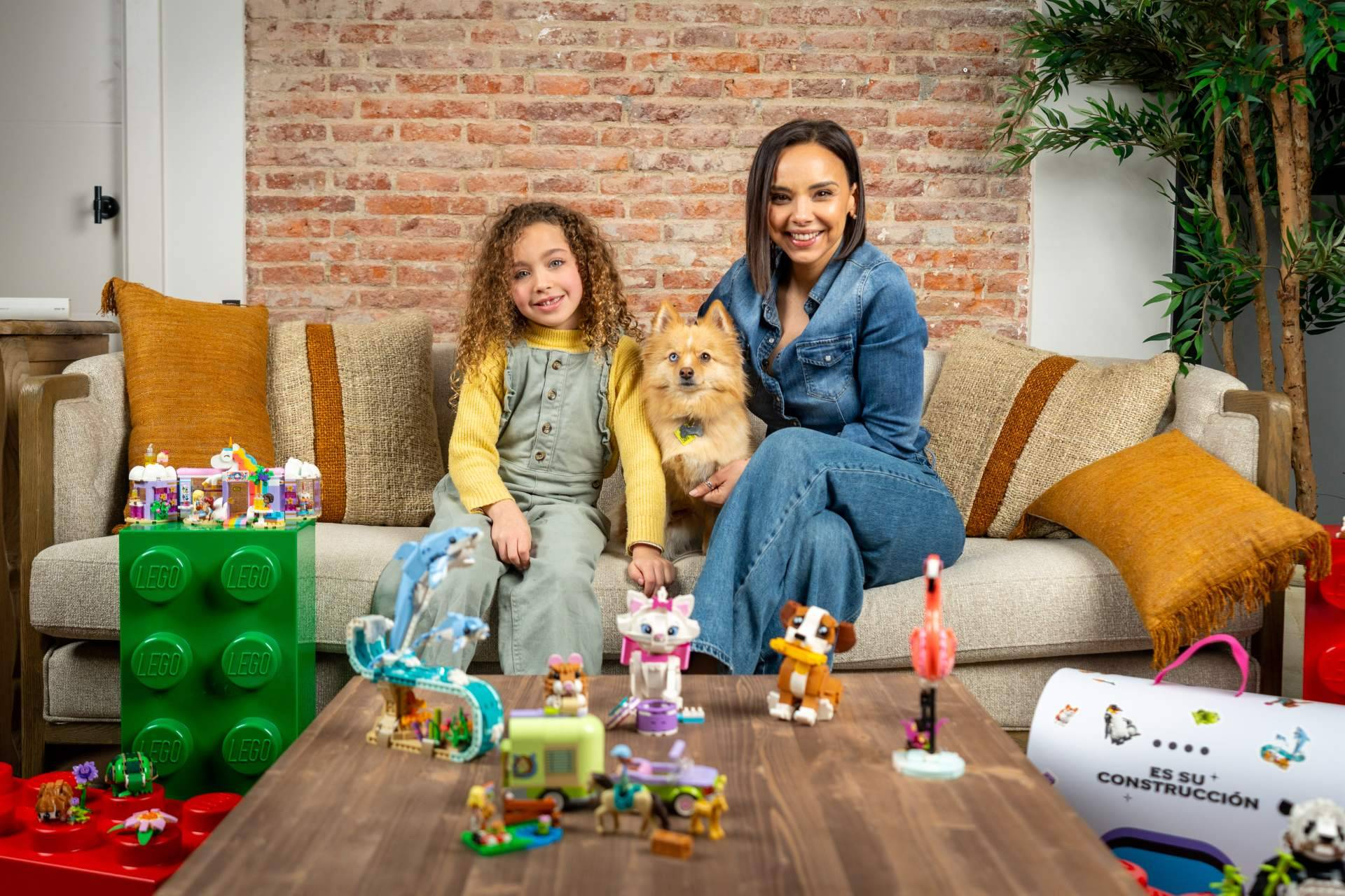 1 de cada 3 niñas afirma que los animales de juguete impulsan su confianza, según un estudio de LEGO