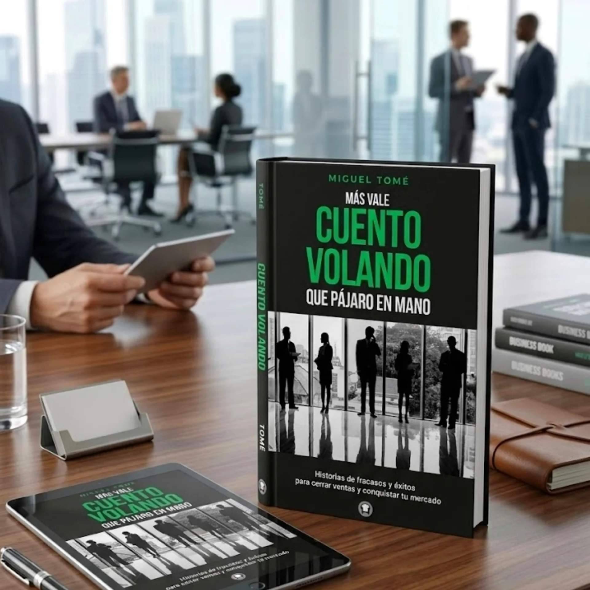 Miguel Tomé reivindica el valor de las ventas con un libro basado en historias reales y aprendizaje aplicado