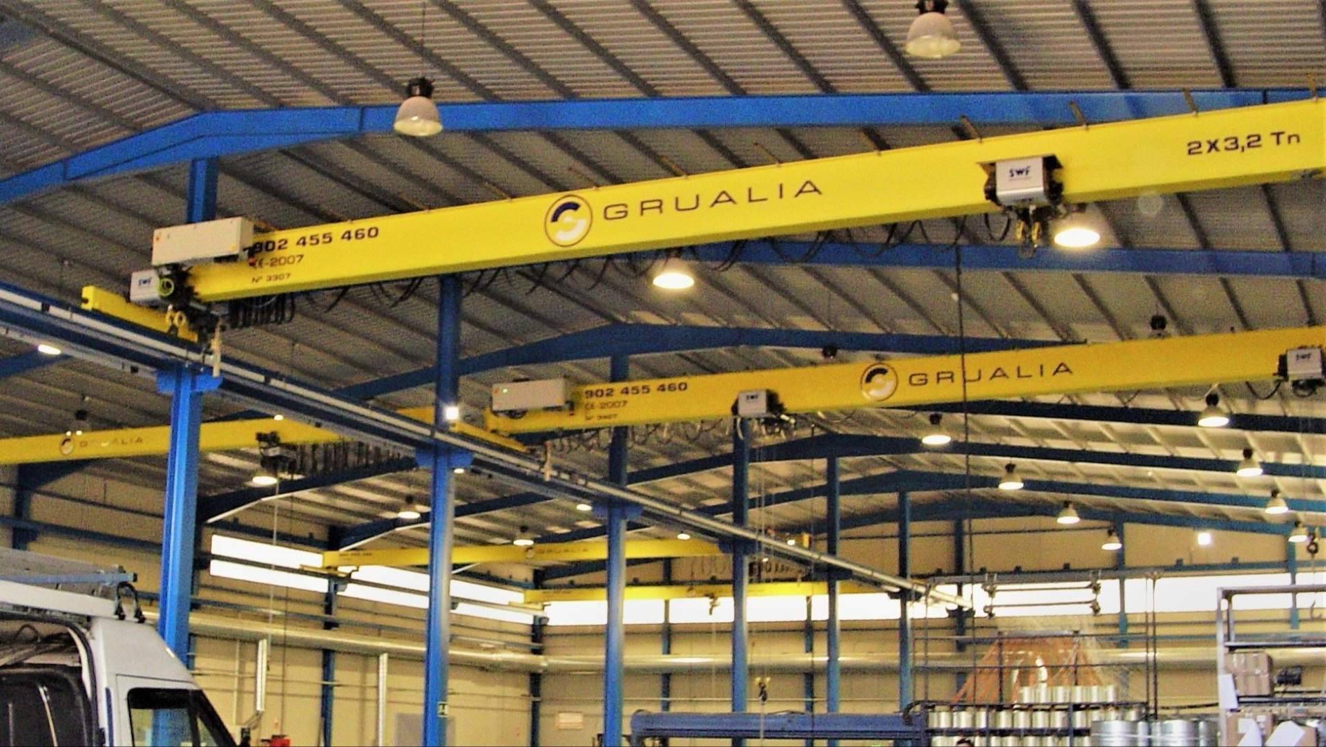Grualia, el fabricante de puentes grúa que eleva la industria española más allá de las fronteras españolas