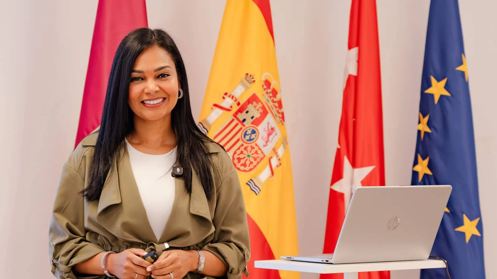 Darilyn Aquino referente en estrategia empresarial, forma en Puerta Innovación del Ayuntamiento de Madrid