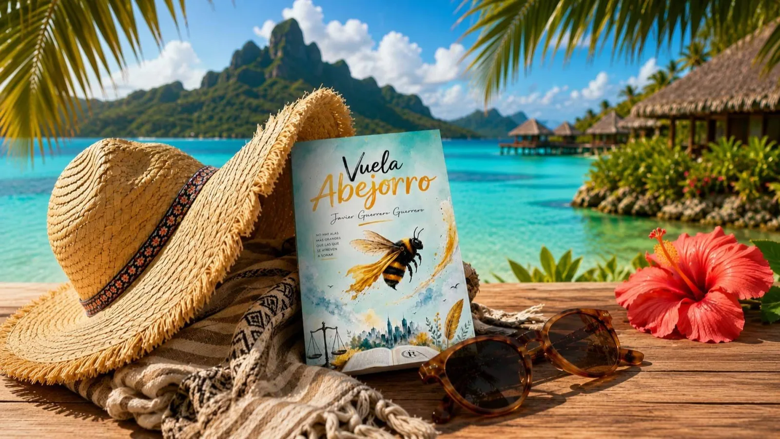 'Vuela Abejorro' nueva leyenda literaria de Javier Guerrero
